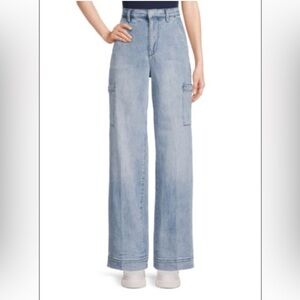Joes high waisted wide leg cargo jeans NWT